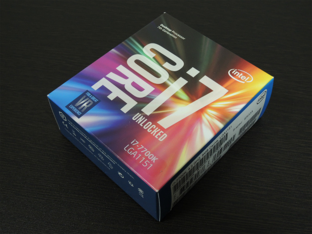 Intel CPU Core i7-7700K 4.2GHz 8Mキャッシュ 4コア/8スレッド LGA1151 BX80677I77700K 【BOX】