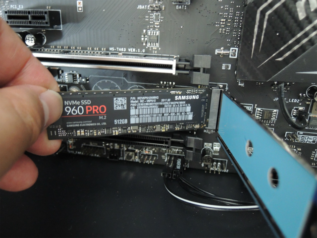 Samsung SSD 512GB 960 PRO M.2 Type2280 PCIe3.0×4 NVMe1.2 V-NAND搭載 5年保証 日本サムスン正規品 MZ-V6P512B/IT