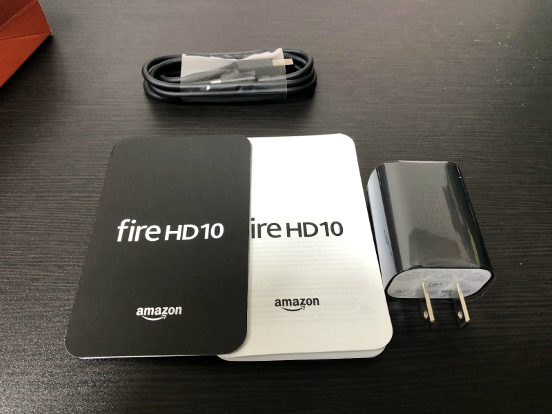amazonのプライムデーで、Fire HD 10 タブレットを購入してみた